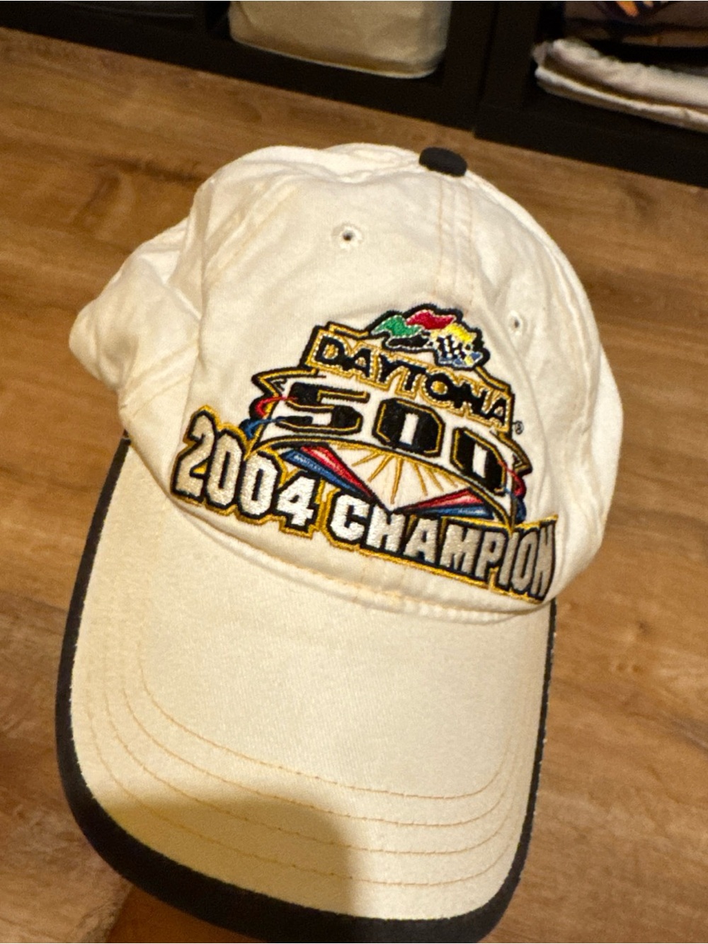 Chase Daytona 500 Champion Feb. 2005 NASCAR no.8 Adjustable Hat Tags Moto 4x4